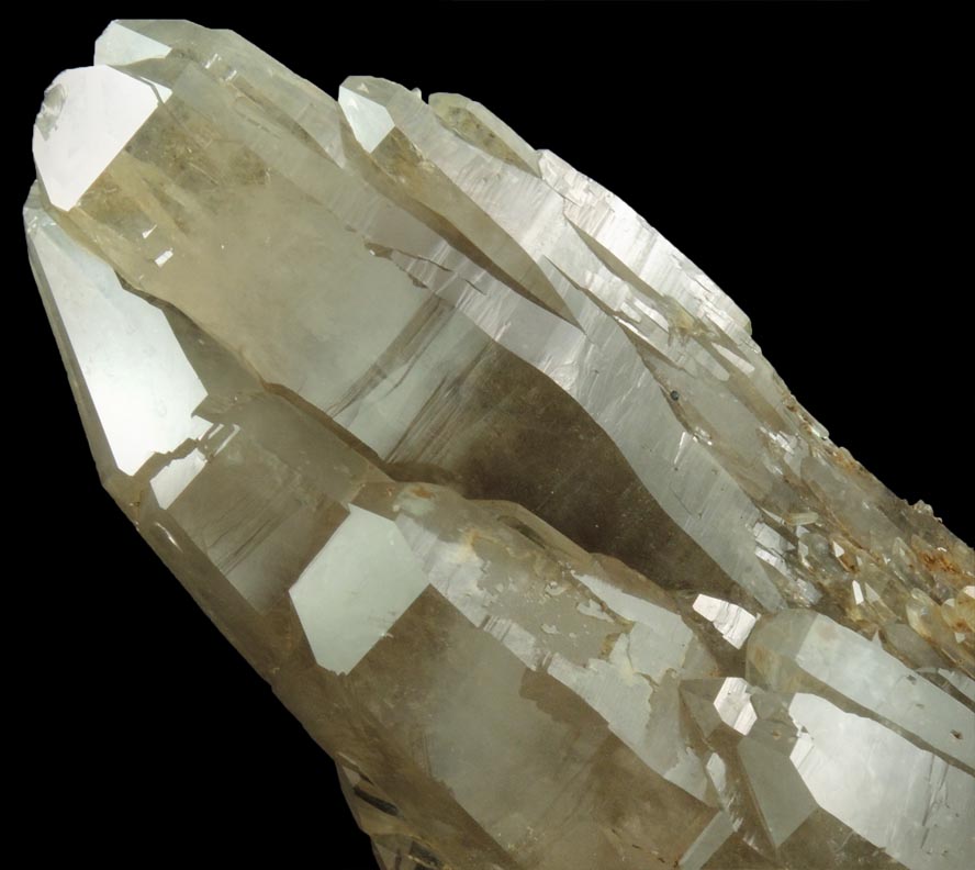 Quartz var. Smoky Quartz from North Moat Mountain, Bartlett, Carroll County, New Hampshire