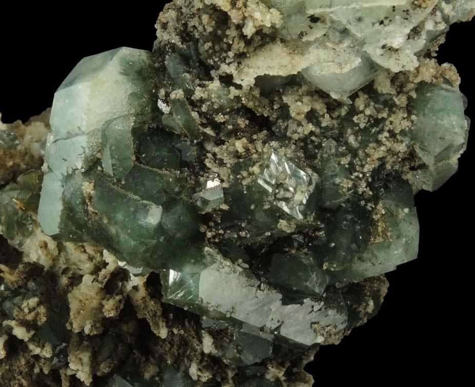 Apophyllite with Chlorite inclusions from Millington Quarry, Bernards Township, Somerset County, New Jersey