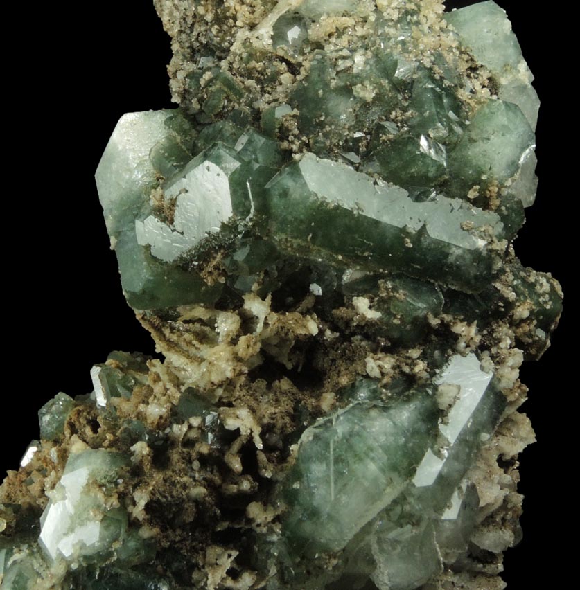 Apophyllite with Chlorite inclusions from Millington Quarry, Bernards Township, Somerset County, New Jersey