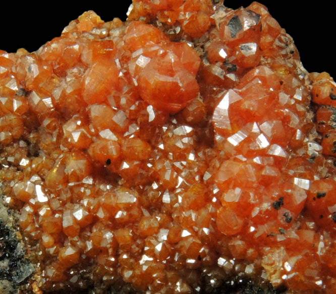 Vanadinite from J.C. Holmes Claim, Patagonia, Santa Cruz County, Arizona