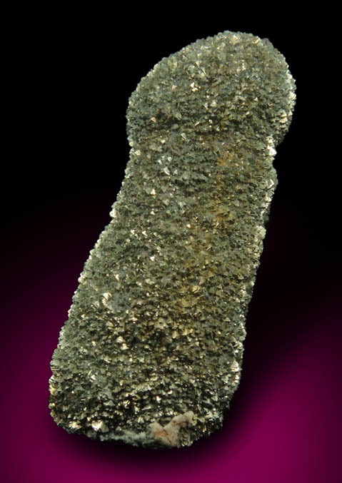 Pyrite stalactitic nodule from near Frankfort, Ross County, Ohio