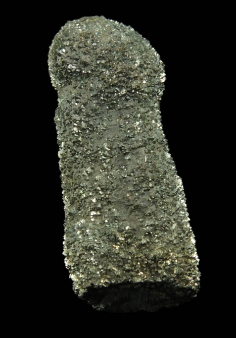 Pyrite stalactitic nodule from near Frankfort, Ross County, Ohio