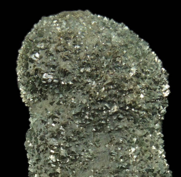 Pyrite stalactitic nodule from near Frankfort, Ross County, Ohio