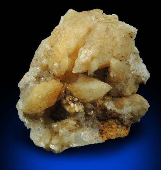 Calcite from Lime Crest Quarry (Limecrest), Sussex Mills, 4.5 km northwest of Sparta, Sussex County, New Jersey