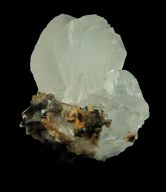 Hemimorphite from Passaic Pit, Sterling Mine, Ogdensburg, Sterling Hill, Sussex County, New Jersey