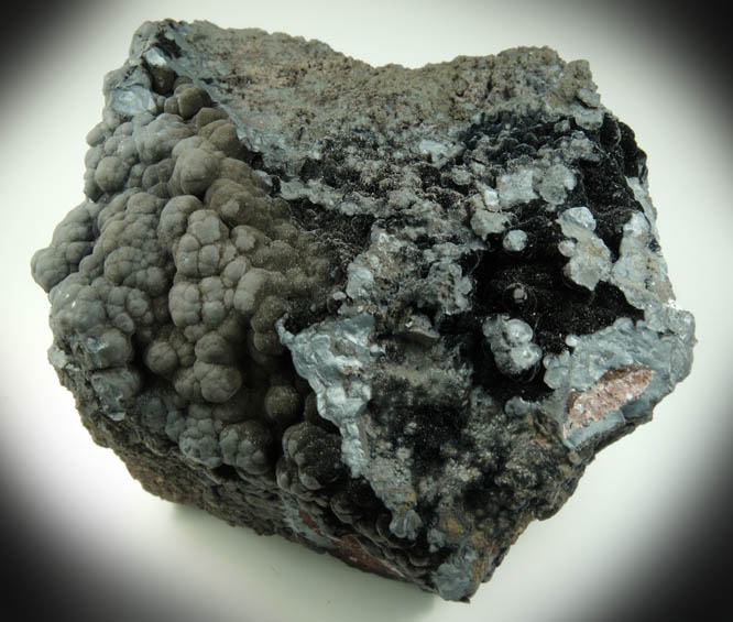 Psilomelane (Pyrolusite, Romanchite, Cryptomelane) from Lake Valley District, Sierra County, New Mexico