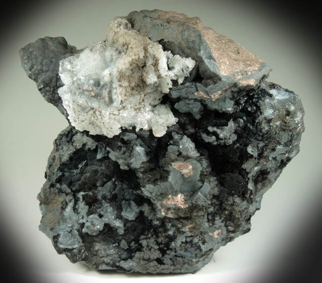 Psilomelane (Pyrolusite, Romanchite, Cryptomelane) from Lake Valley District, Sierra County, New Mexico