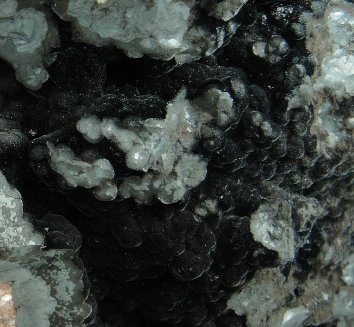 Psilomelane (Pyrolusite, Romanchite, Cryptomelane) from Lake Valley District, Sierra County, New Mexico