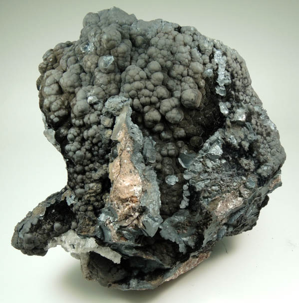 Psilomelane (Pyrolusite, Romanchite, Cryptomelane) from Lake Valley District, Sierra County, New Mexico