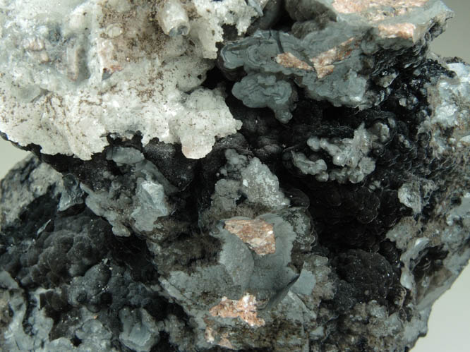 Psilomelane (Pyrolusite, Romanchite, Cryptomelane) from Lake Valley District, Sierra County, New Mexico