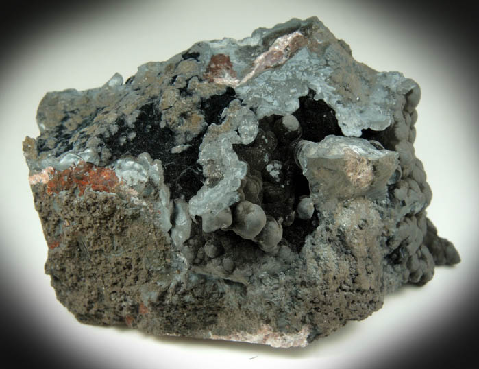 Psilomelane (Pyrolusite, Romanchite, Cryptomelane) from Lake Valley District, Sierra County, New Mexico