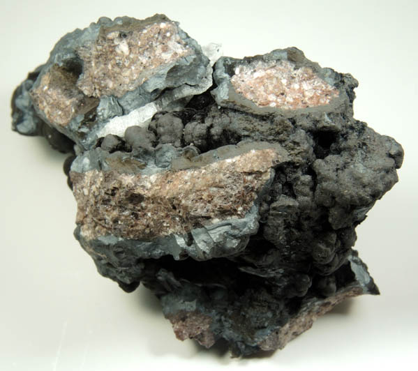 Psilomelane (Pyrolusite, Romanchite, Cryptomelane) from Lake Valley District, Sierra County, New Mexico