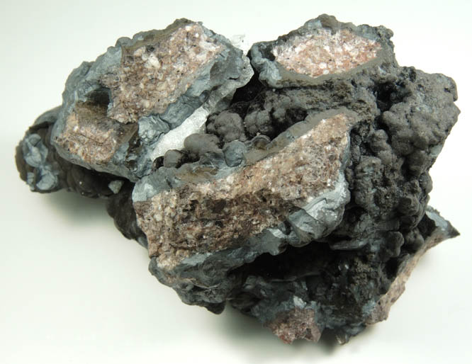 Psilomelane (Pyrolusite, Romanchite, Cryptomelane) from Lake Valley District, Sierra County, New Mexico