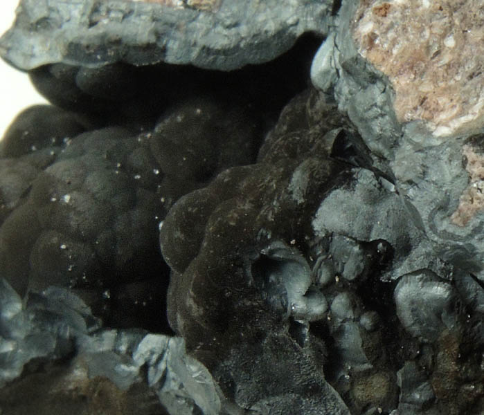 Psilomelane (Pyrolusite, Romanchite, Cryptomelane) from Lake Valley District, Sierra County, New Mexico