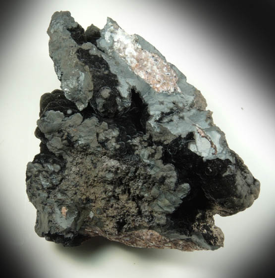 Psilomelane (Pyrolusite, Romanchite, Cryptomelane) from Lake Valley District, Sierra County, New Mexico