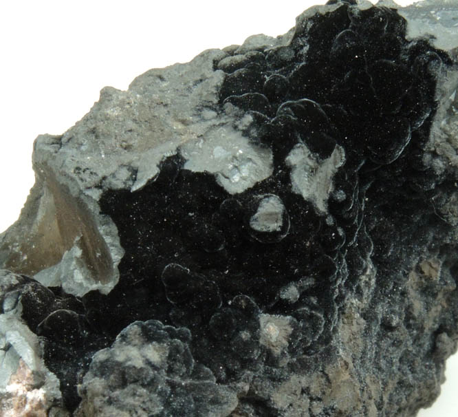 Psilomelane (Pyrolusite, Romanchite, Cryptomelane) from Lake Valley District, Sierra County, New Mexico