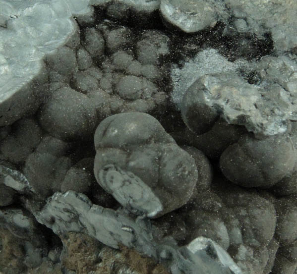 Psilomelane (Pyrolusite, Romanèchite, Cryptomelane) from Lake Valley District, Sierra County, New Mexico