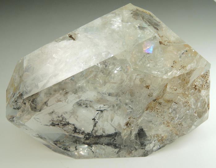 Quartz var. Herkimer Diamond from Diamond Acres (Hastings Farm), Fonda, Montgomery County, New York