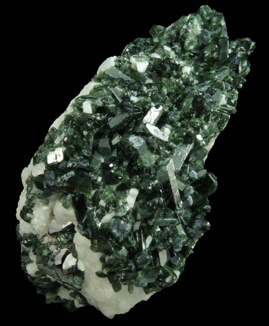 Diopside and Albite from Mulvaney Property, Pitcairn, St. Lawrence County, New York