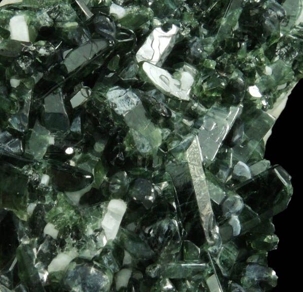 Diopside and Albite from Mulvaney Property, Pitcairn, St. Lawrence County, New York