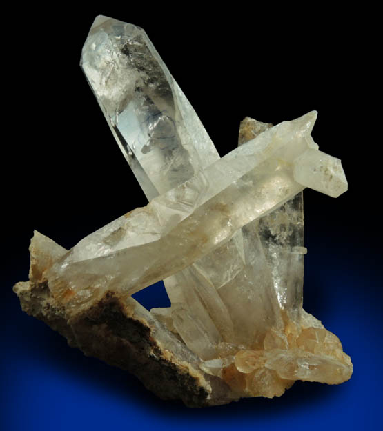 Quartz with moveable internal bubble (Enhydro) from Biedell Creek Quartz Prospects, Crystal Hill, 12.5 km northwest of La Garita, Saguache County, Colorado