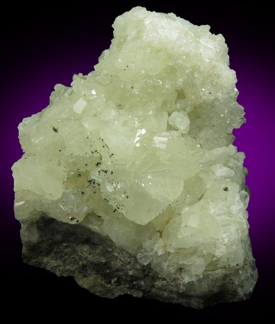 Datolite with Pyrite and Babingtonite or Clinochlore(?) from Millington Quarry, Bernards Township, Somerset County, New Jersey