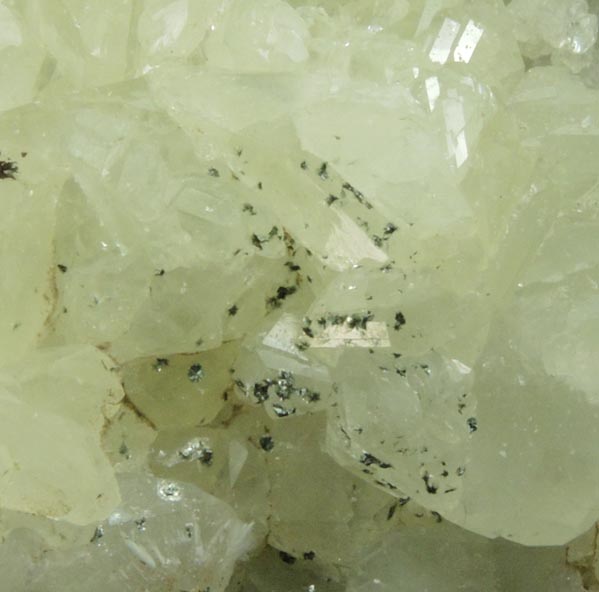Datolite with Pyrite and Babingtonite or Clinochlore(?) from Millington Quarry, Bernards Township, Somerset County, New Jersey