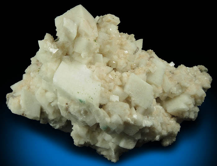 Calcite with Duftite from Tsumeb Mine, Otavi-Bergland District, Oshikoto, Namibia (Type Locality for Duftite)