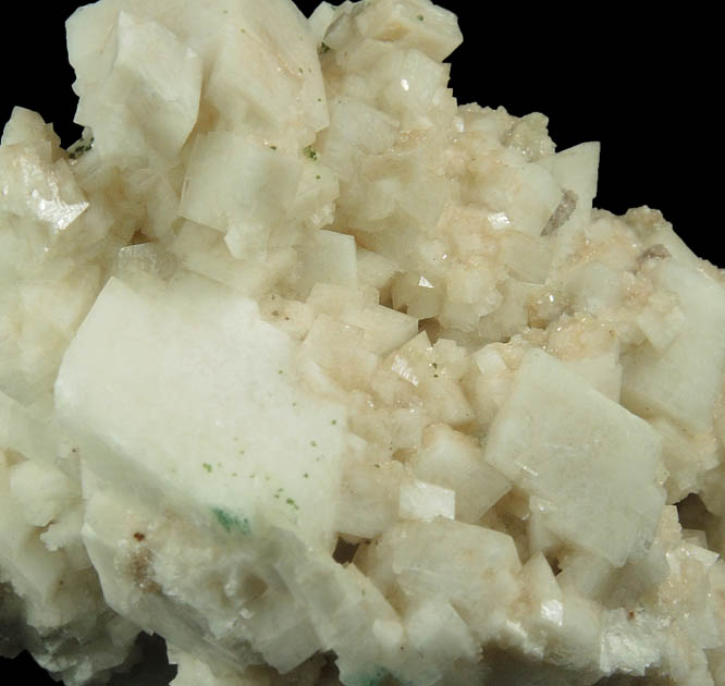 Calcite with Duftite from Tsumeb Mine, Otavi-Bergland District, Oshikoto, Namibia (Type Locality for Duftite)