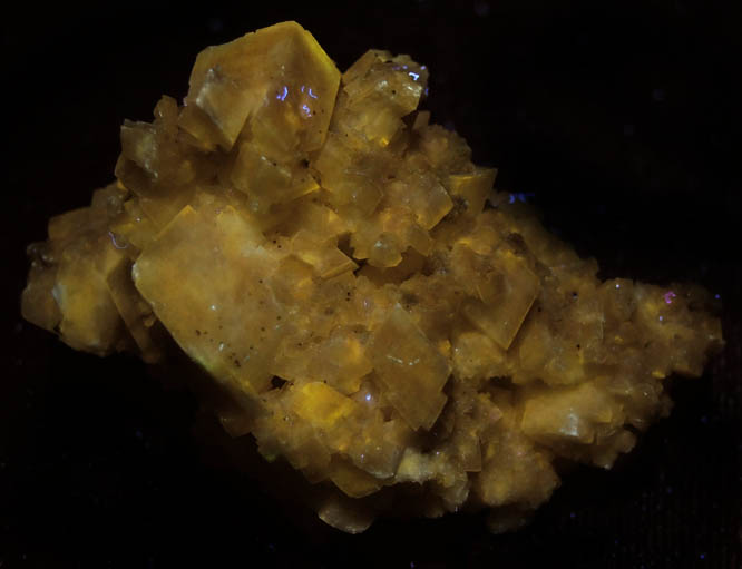 Calcite with Duftite from Tsumeb Mine, Otavi-Bergland District, Oshikoto, Namibia (Type Locality for Duftite)