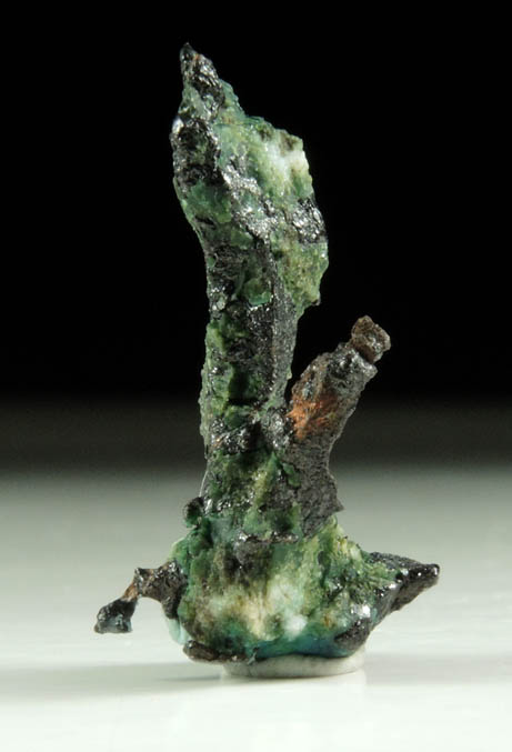 Copper, Chalcocite, Chrysocolla from Chimney Rock Quarry, Bound Brook, Somerset County, New Jersey