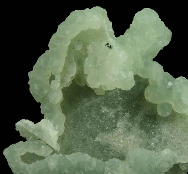 Prehnite pseudomorphs after Anhydrite from Millington Quarry, Bernards Township, Somerset County, New Jersey