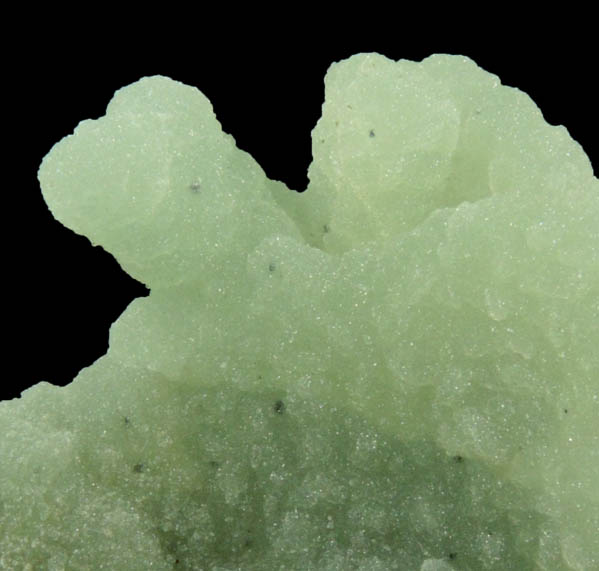 Prehnite pseudomorphs after Anhydrite from Millington Quarry, Bernards Township, Somerset County, New Jersey