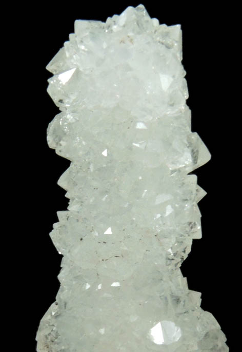 Quartz pseudomorphs after Anhydrite from O and G Industries Southbury Quarry, Southbury, New Haven County, Connecticut