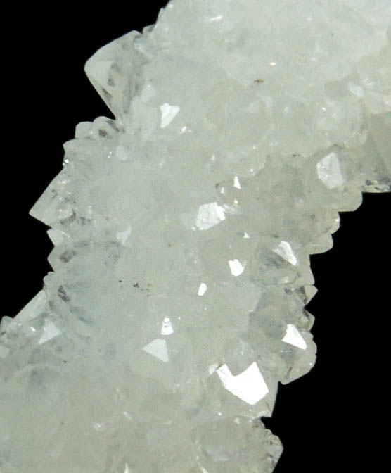 Quartz pseudomorphs after Anhydrite from O and G Industries Southbury Quarry, Southbury, New Haven County, Connecticut