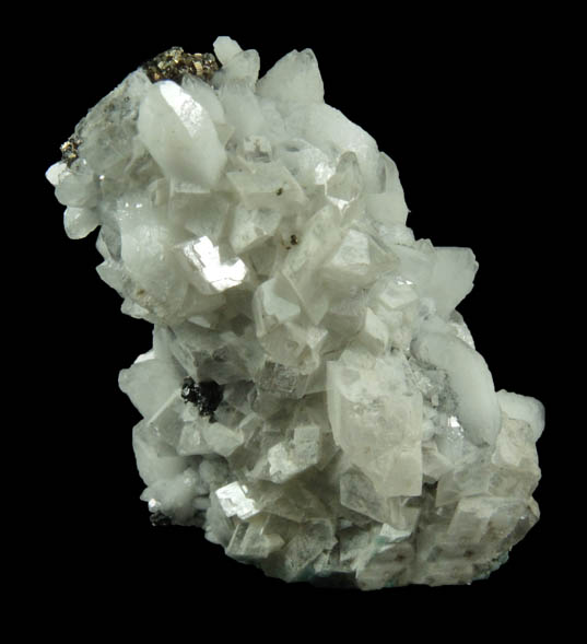 Quartz, Calcite, Pyrite from North Table Mountain, Golden, Jefferson County, Colorado