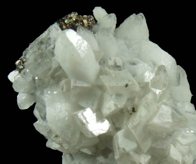 Quartz, Calcite, Pyrite from North Table Mountain, Golden, Jefferson County, Colorado