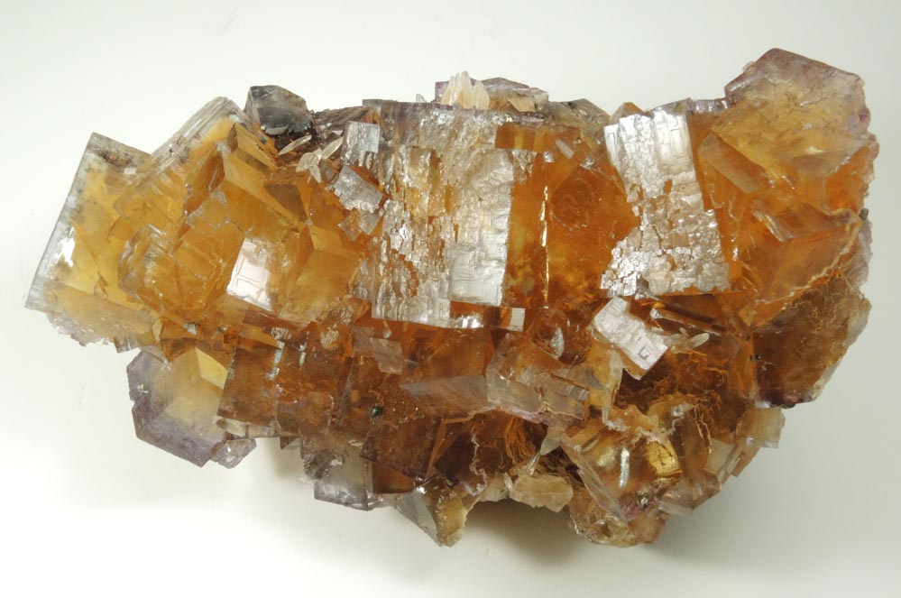 Fluorite with minor Calcite from Cave-in-Rock District, Hardin County, Illinois