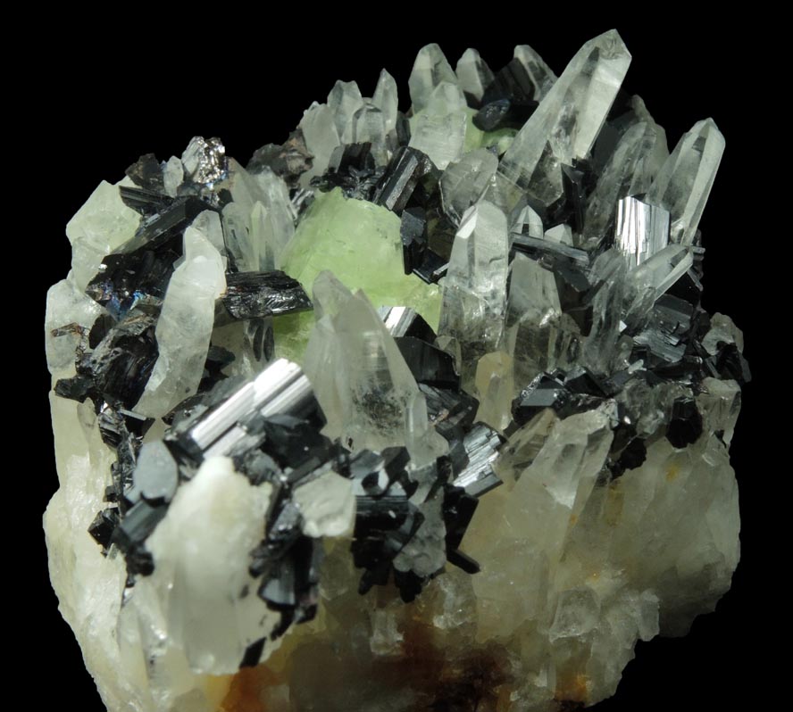 Augelite, Hbnerite, Quartz from Tamboras Mine, Mundo Nuevo, Huamachuco, La Libertad, Peru