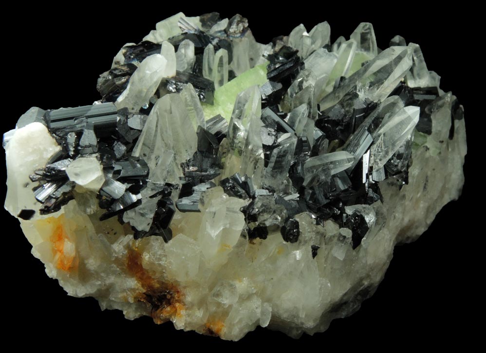 Augelite, Hbnerite, Quartz from Tamboras Mine, Mundo Nuevo, Huamachuco, La Libertad, Peru