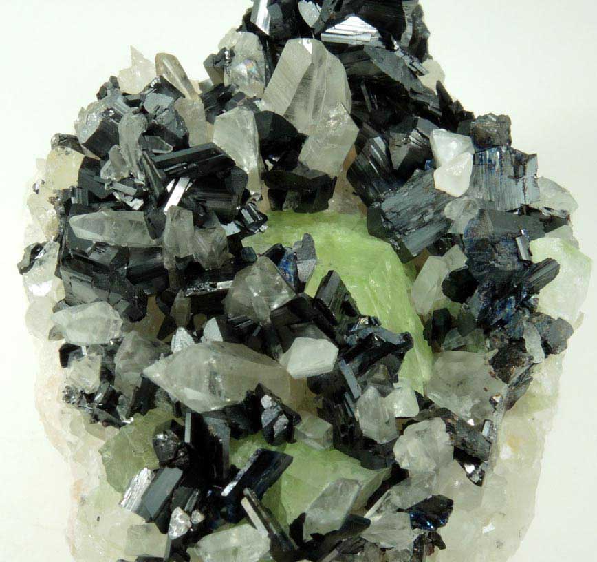 Augelite, Hbnerite, Quartz from Tamboras Mine, Mundo Nuevo, Huamachuco, La Libertad, Peru