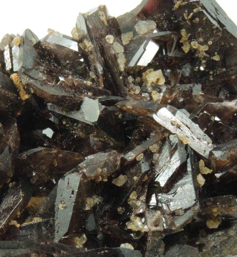 Axinite-(Fe) with Quartz from Nandan, Hechi, Guangxi, China