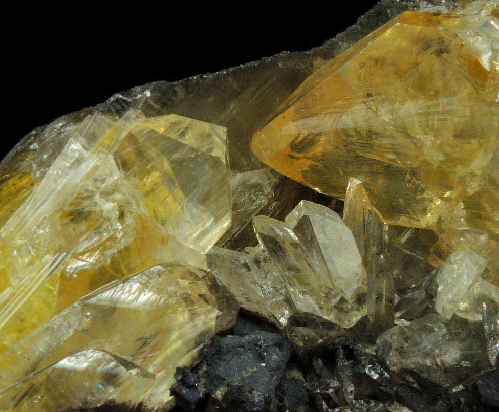 Anglesite in Galena from Touissit Mine, 21 km SSE of Oujda, Jerada Province, Oriental, Morocco