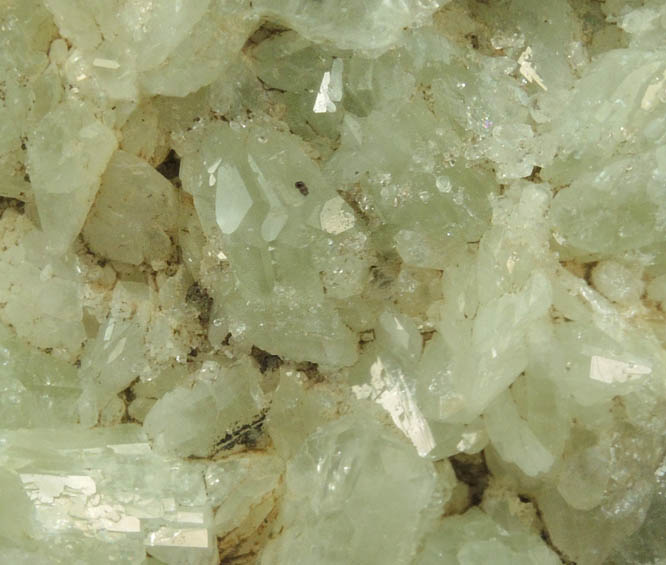 Datolite with minor Apophyllite from Millington Quarry, Bernards Township, Somerset County, New Jersey