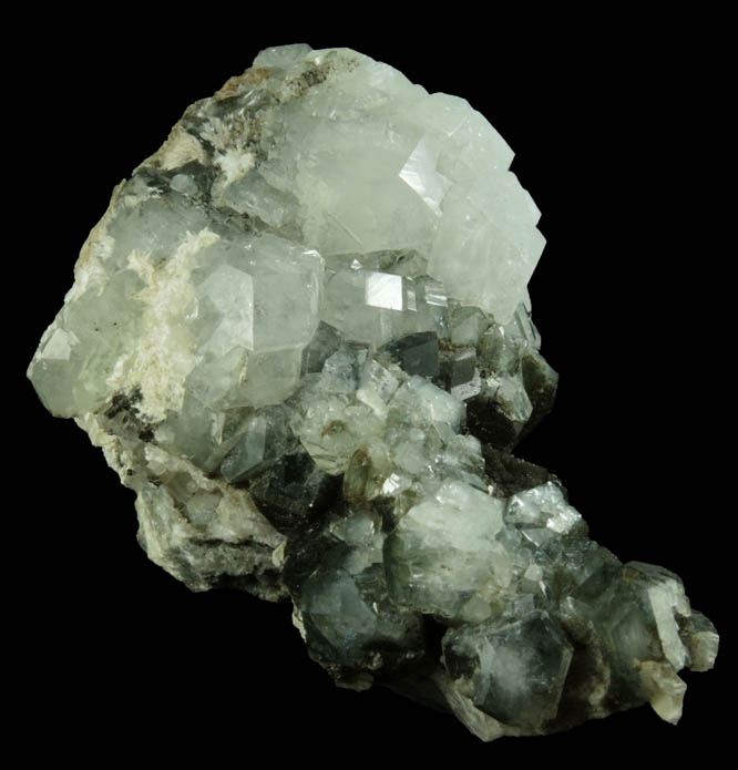 Apophyllite with Chlorite inclusions from Millington Quarry, State Pit, Bernards Township, Somerset County, New Jersey