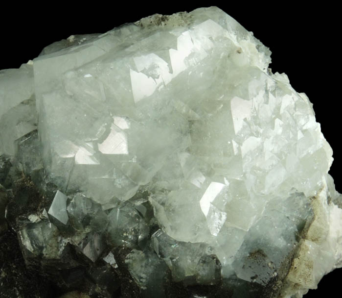 Apophyllite with Chlorite inclusions from Millington Quarry, State Pit, Bernards Township, Somerset County, New Jersey