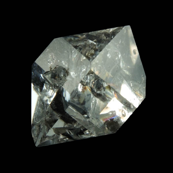 Quartz var. Herkimer Diamond from Diamond Acres (Hastings Farm), Fonda, Montgomery County, New York