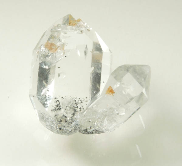 Quartz var. Herkimer Diamonds from Diamond Acres (Hastings Farm), Fonda, Montgomery County, New York