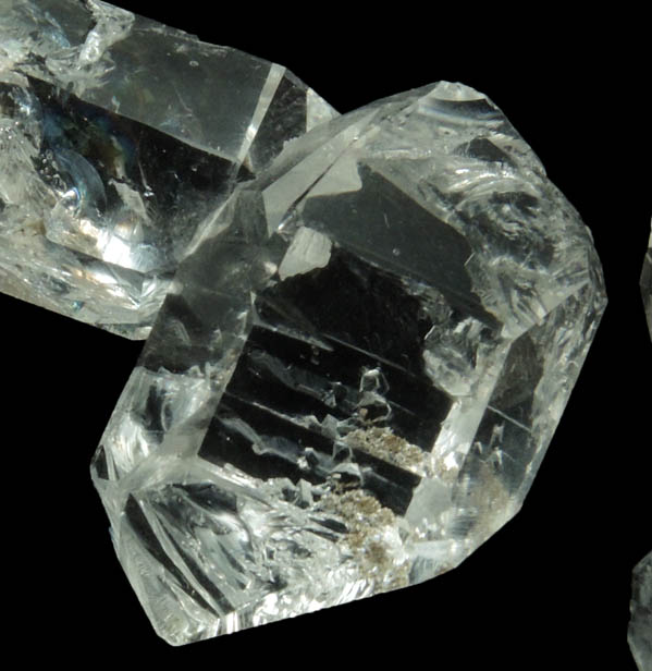 Quartz var. Herkimer Diamonds (set of 8 crystals) from Diamond Acres (Hastings Farm), Fonda, Montgomery County, New York