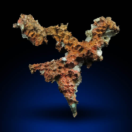 Copper from Chimney Rock Quarry, Bound Brook, Somerset County, New Jersey